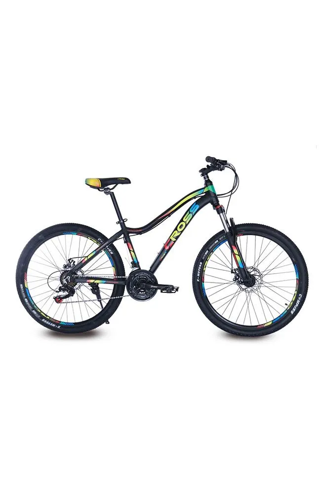 Bicicleta montañera Cross 26" XZ270 Amarillo