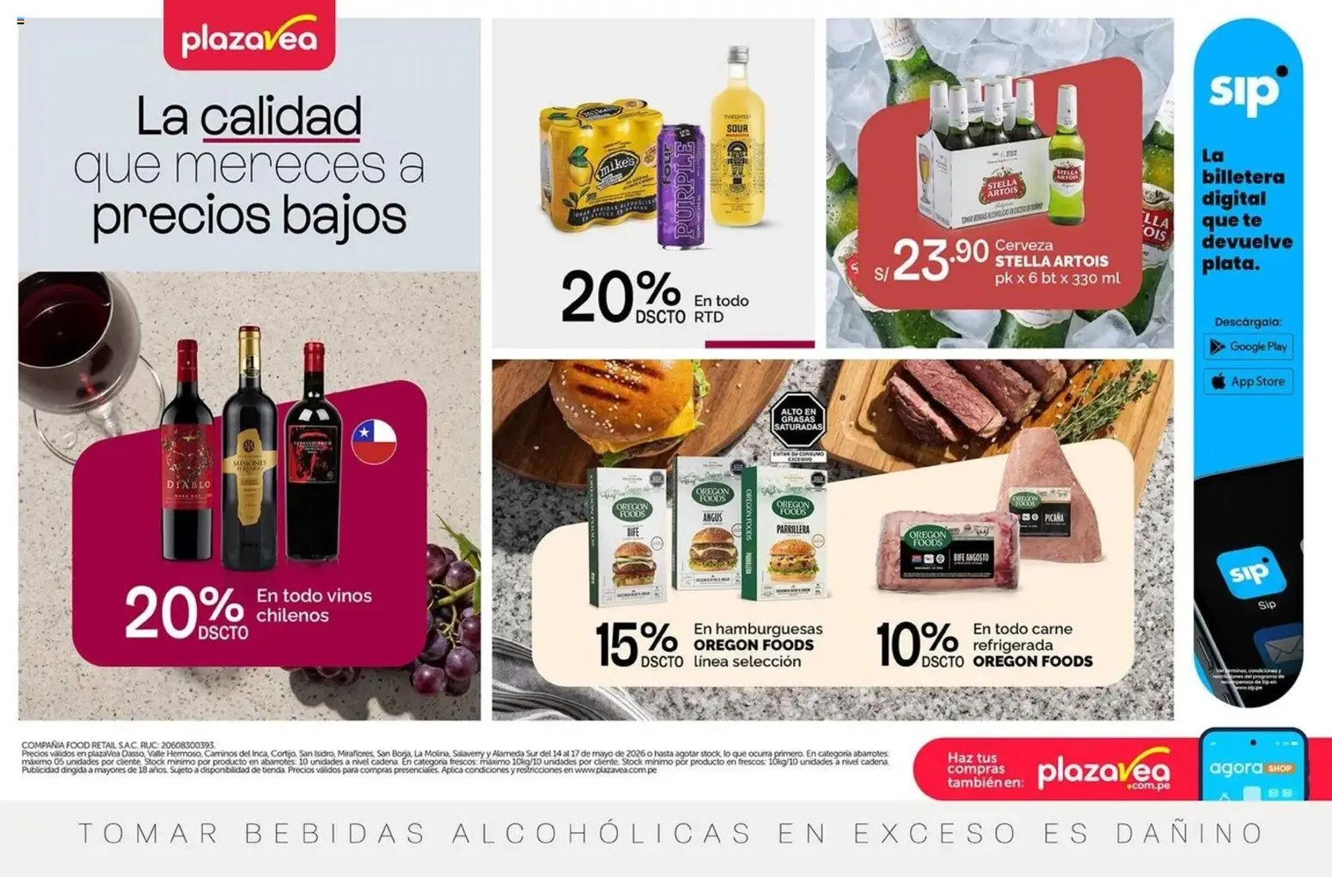 Catalogo de Catálogo Plaza Vea 14 de mayo al 18 de mayo 2026 - Pag 1