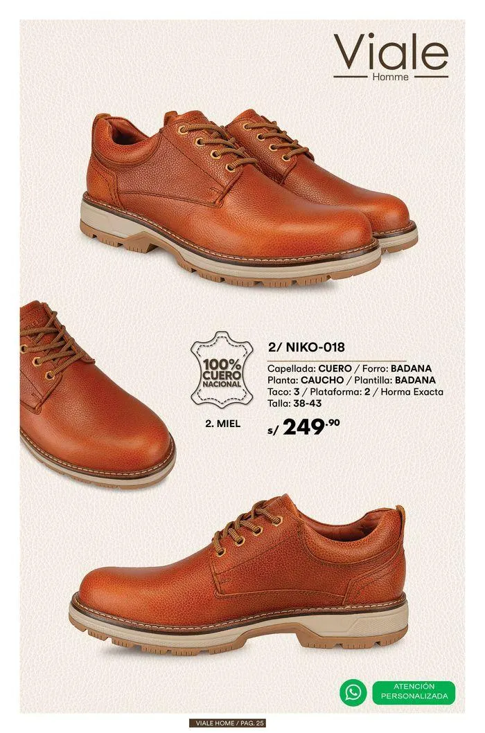 Catalogo de Calzados de Caballeros  11 de julio al 31 de julio 2024 - Pag 25