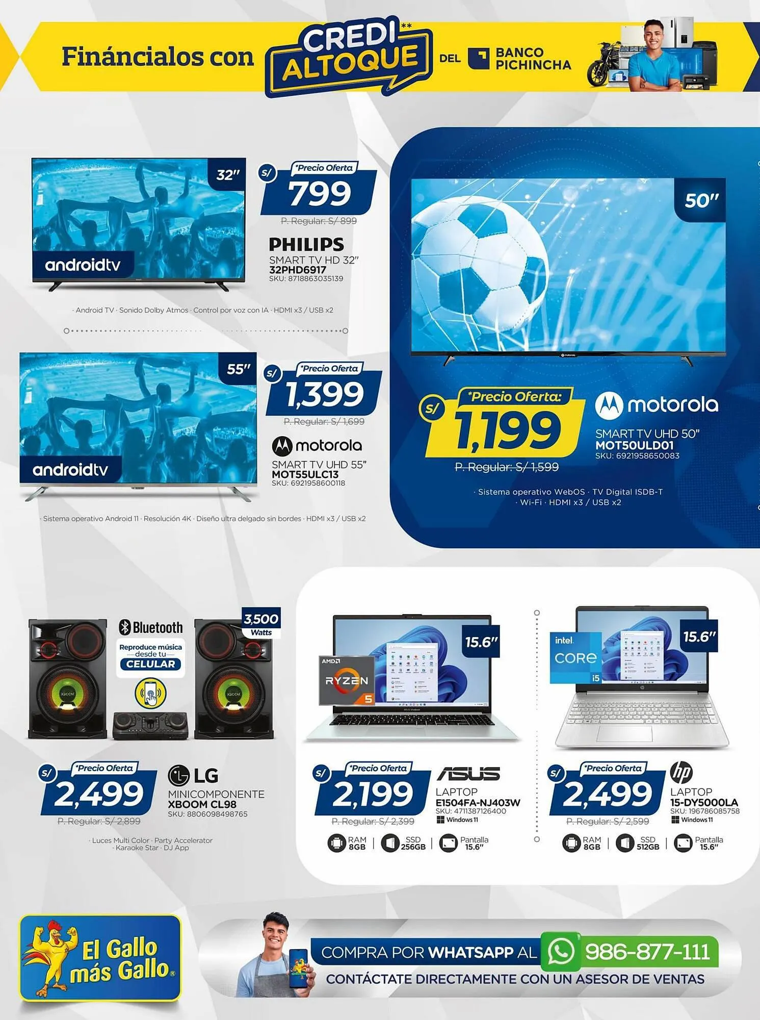 Catalogo de Catálogo El Gallo Más Gallo 1 de setiembre al 13 de setiembre 2023 - Pag 2