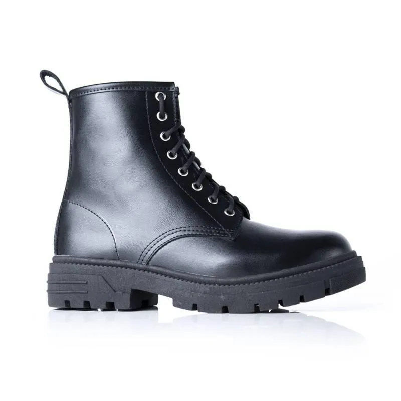 Botas Casuales Nonos Hombre Negro Cuero B8H
