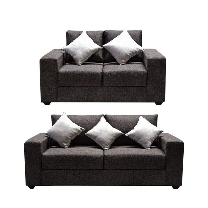 Juego de Sala Forli Spring 3-2 Tela Marrón