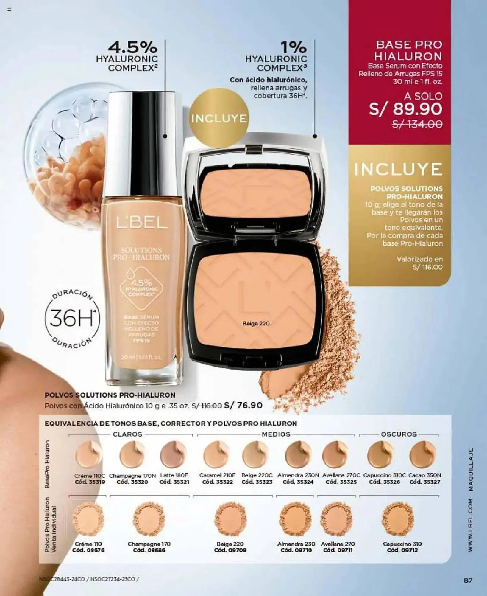 Catalogo de Catálogo L'Bel 16 de octubre al 31 de diciembre 2025 - Pag 87