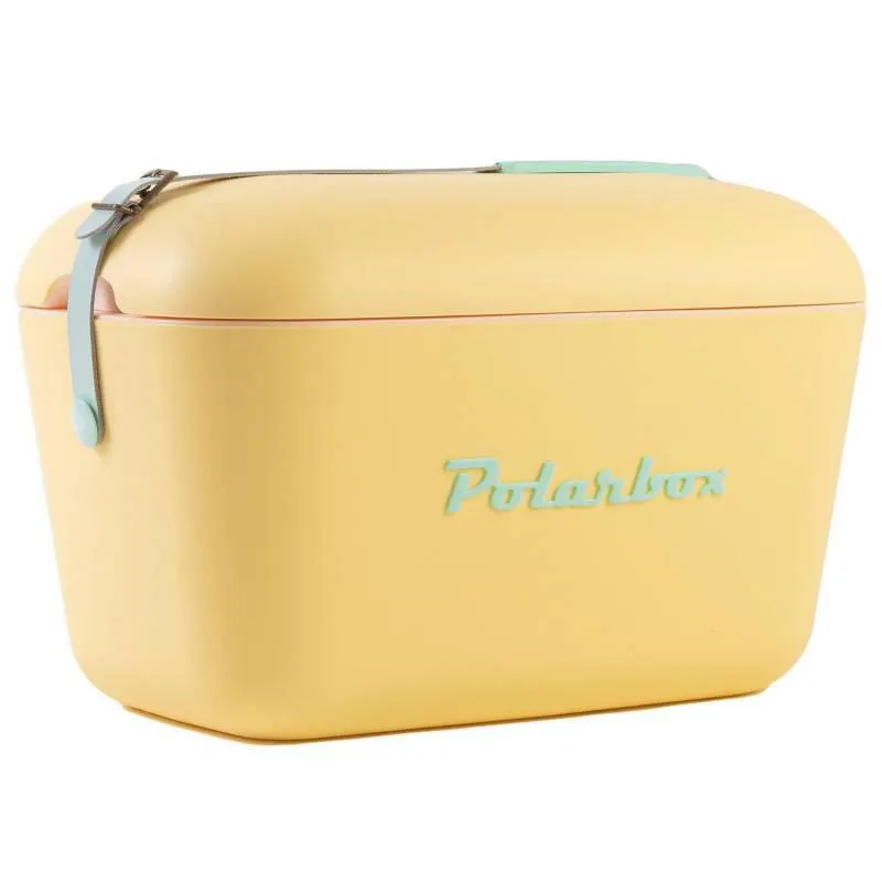 Nevera 20l Retro Vintage Amarillo