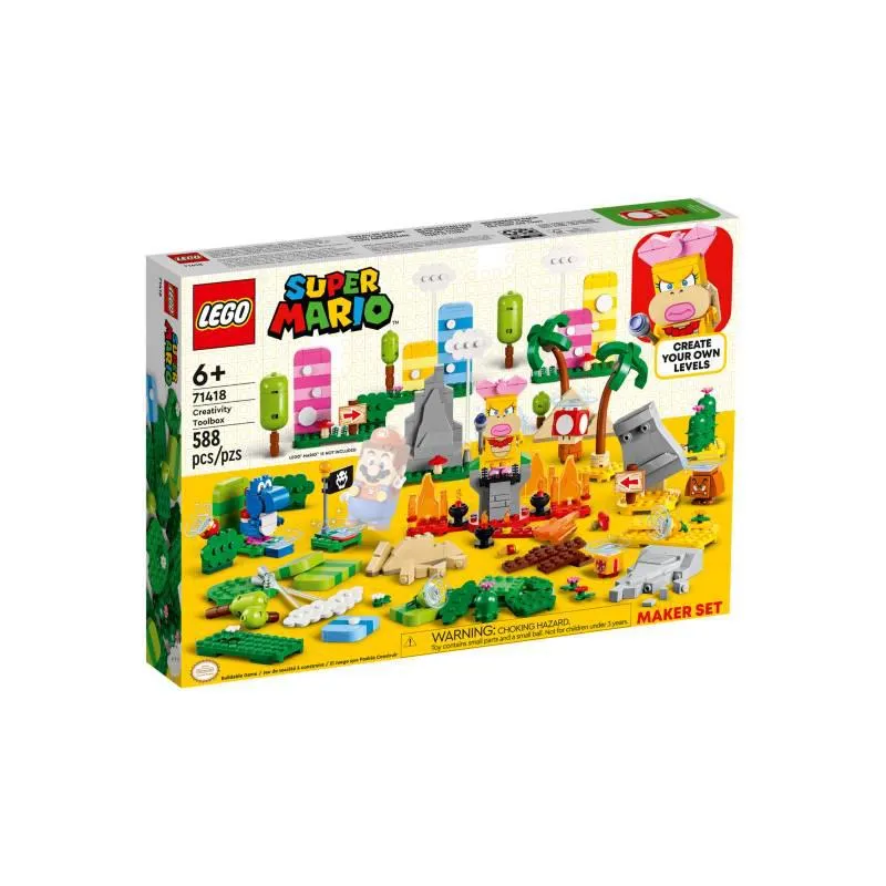Bloques Lego Super Mario Set De Creacion Caja De Herramie