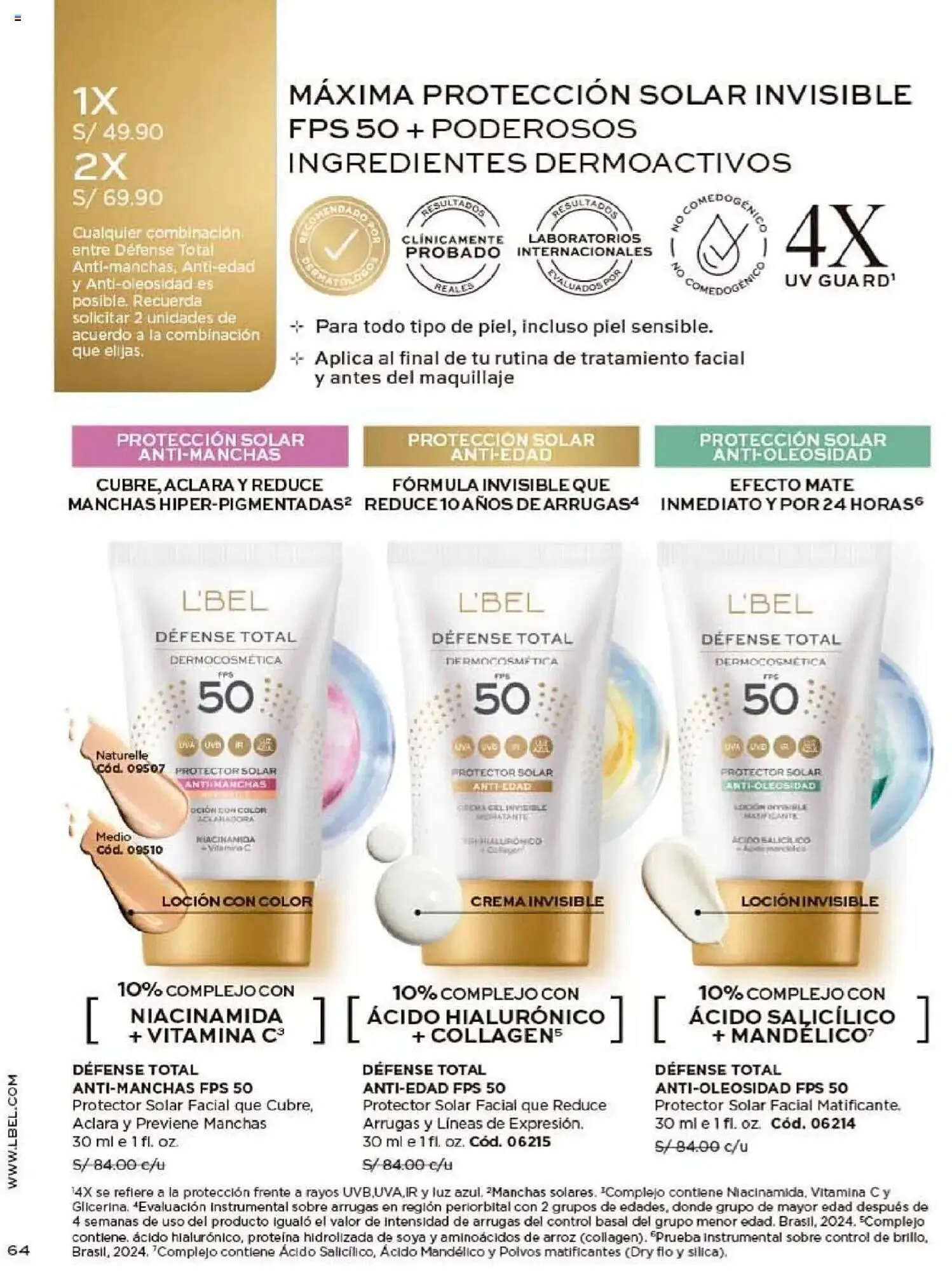 Catalogo de Catálogo L'Bel 16 de octubre al 31 de diciembre 2025 - Pag 64