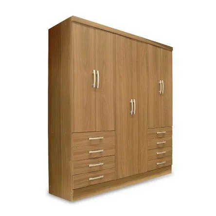 Ropero Edimburgo 6 Puertas 8 Cajones MDP Nature