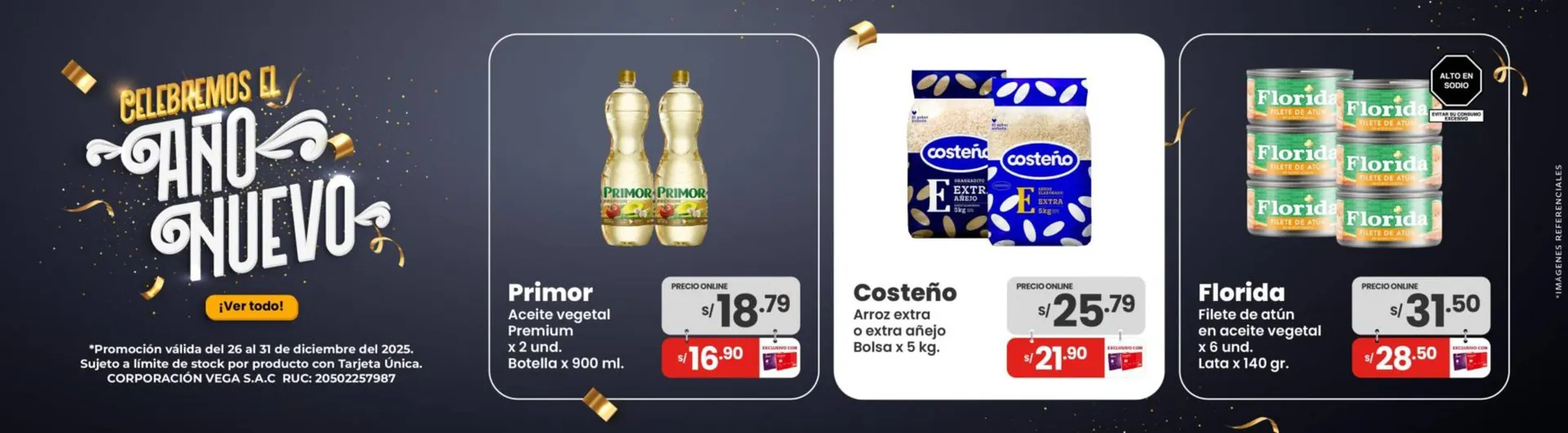 Catalogo de Catálogo Vega 26 de diciembre al 31 de diciembre 2025 - Pag 1