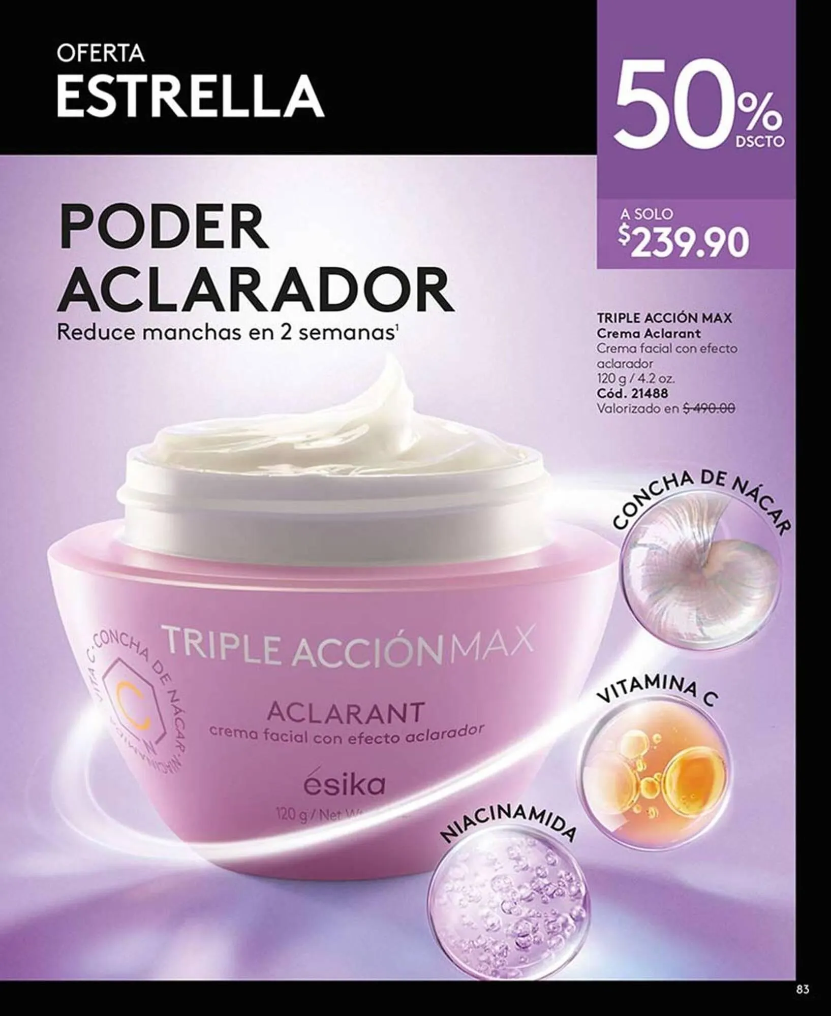 Catalogo de Catálogo Ésika 23 de julio al 30 de setiembre 2025 - Pag 83