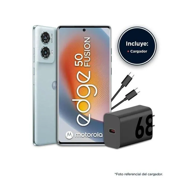 Celular Motorola Moto Edge 50 Fusion 8GB 256GB 6.7" Azul