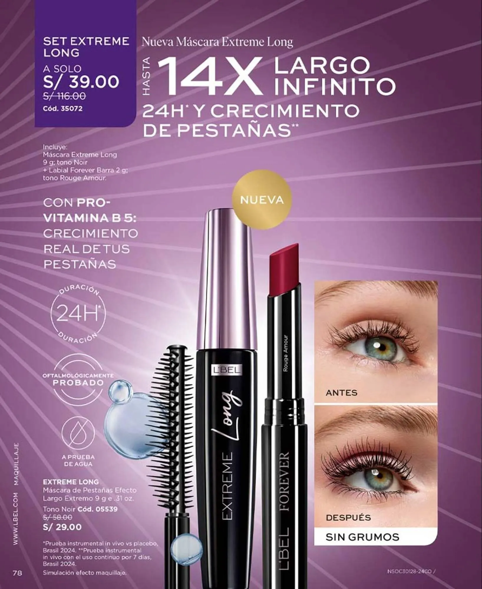 Catalogo de Catálogo L'Bel 31 de julio al 31 de agosto 2024 - Pag 78