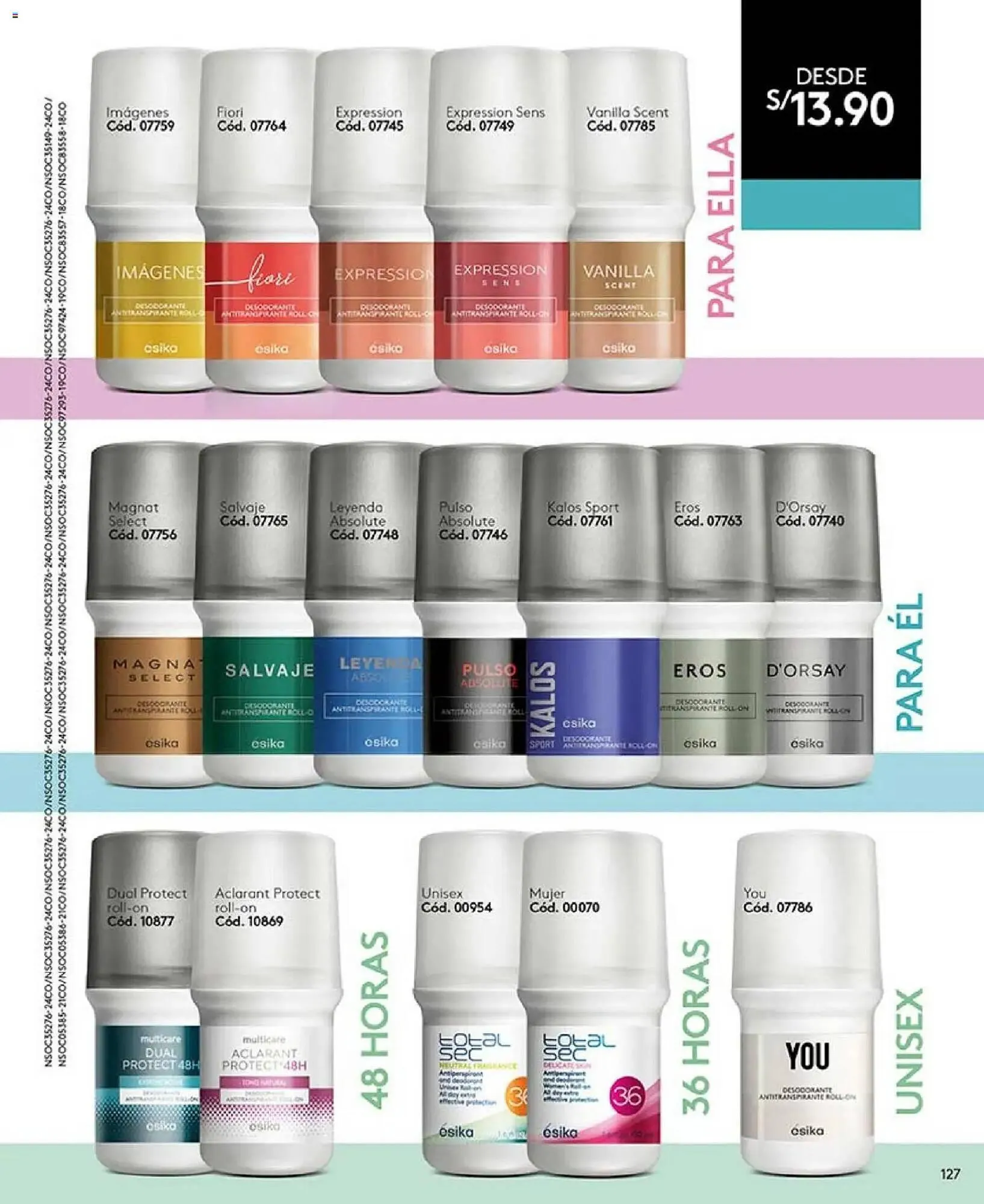 Catalogo de Catálogo Ésika 19 de marzo al 31 de mayo 2026 - Pag 139