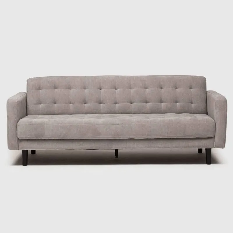 Sofá Bloom Wood 3 Cuerpos Tela