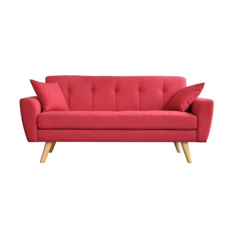 Sofá Selena 3 Cuerpos con Cojines Decorativos