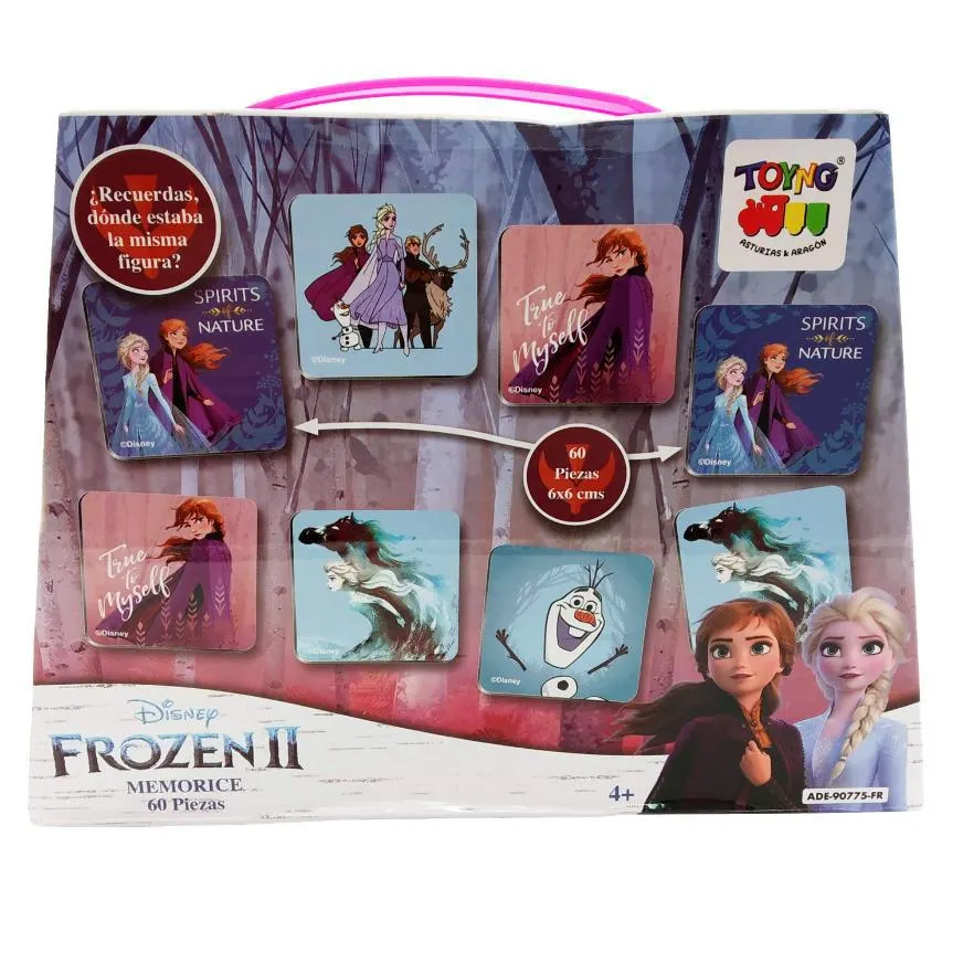 Juego De Mesa Toyng Memorice Frozen 60 Piezas