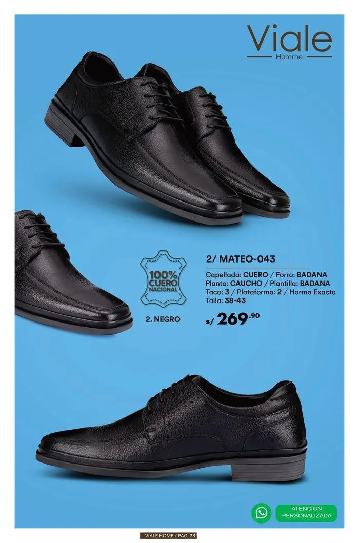 Catalogo de Calzados de Caballeros  11 de julio al 31 de julio 2024 - Pag 33