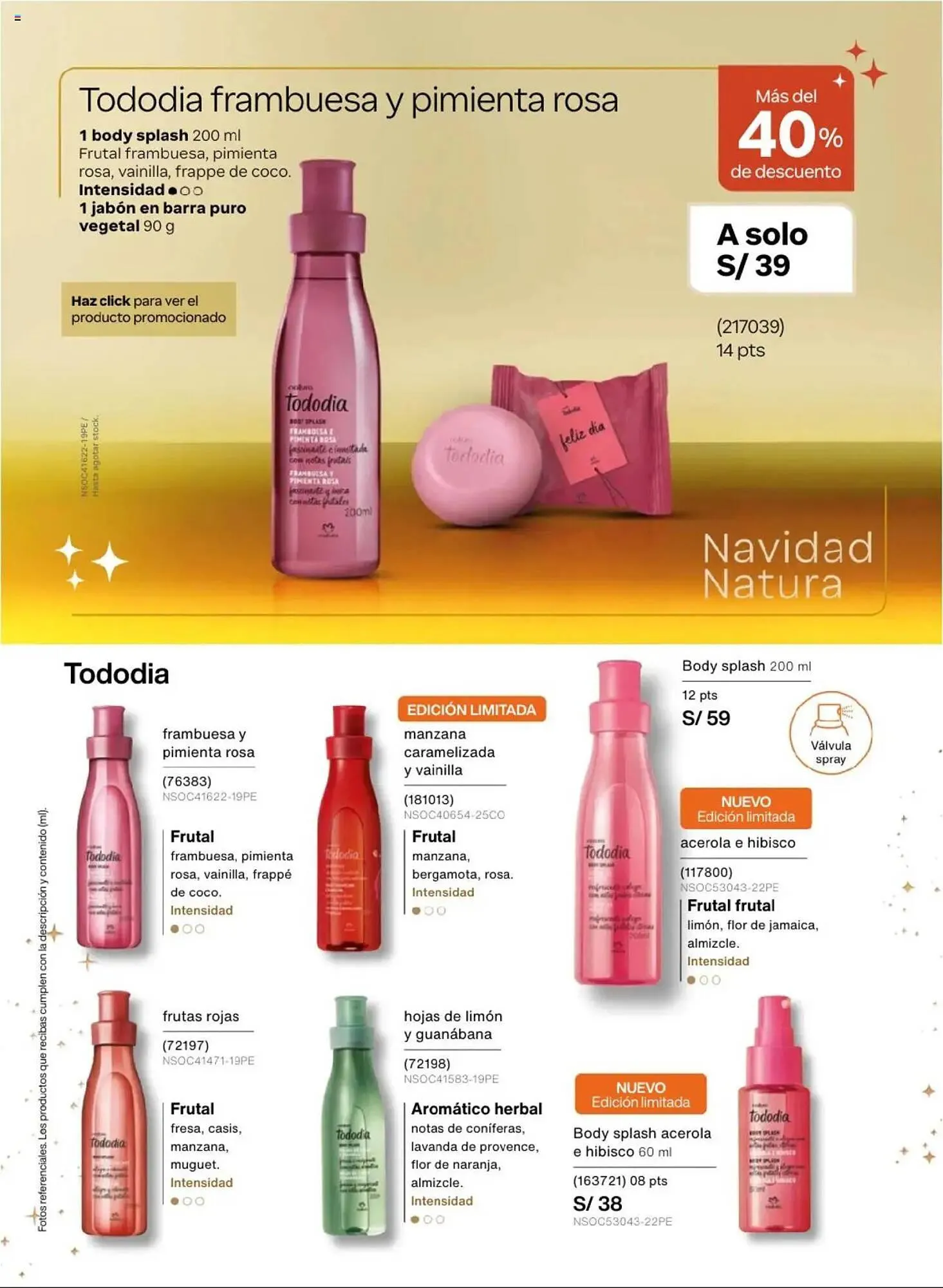 Catalogo de Catálogo Natura 3 de octubre al 4 de diciembre 2025 - Pag 70