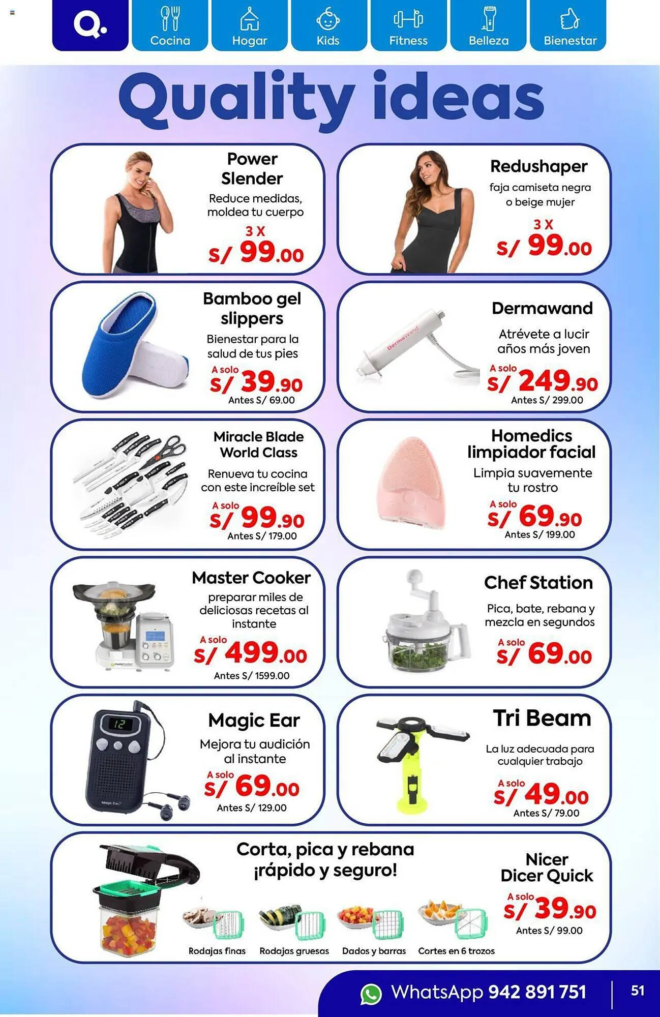 Catalogo de Catálogo Quality Products 2 de octubre al 31 de octubre 2023 - Pag 51