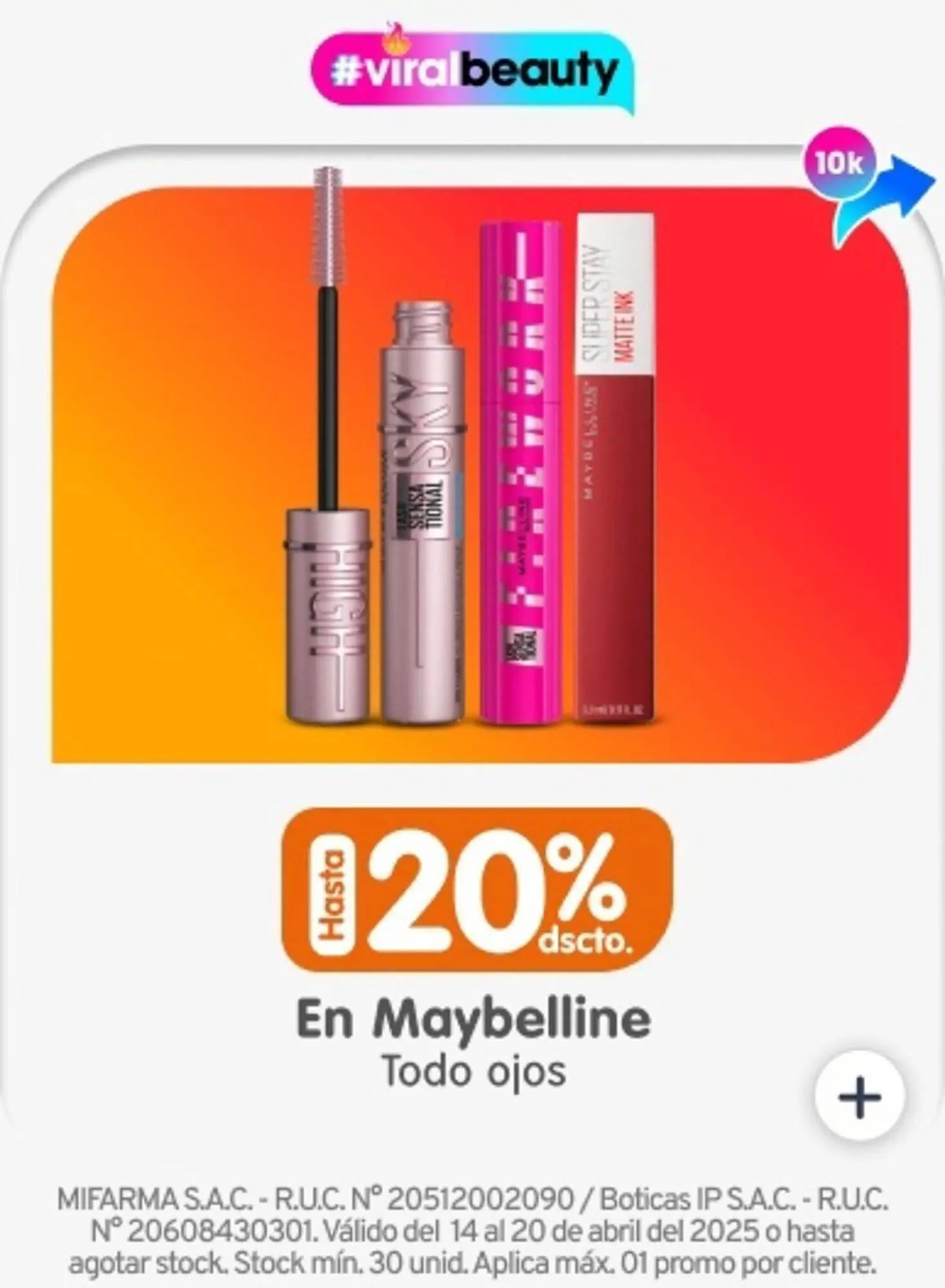 Catalogo de Catálogo Mifarma 15 de abril al 20 de abril 2025 - Pag 7