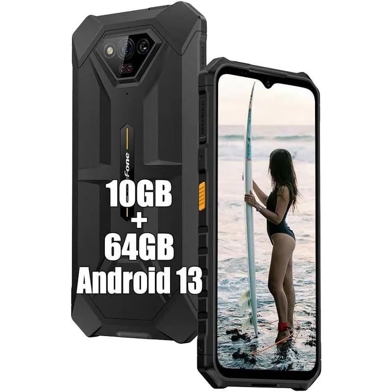 Celular ulefone Armor X13 12GB+64GB-Negro