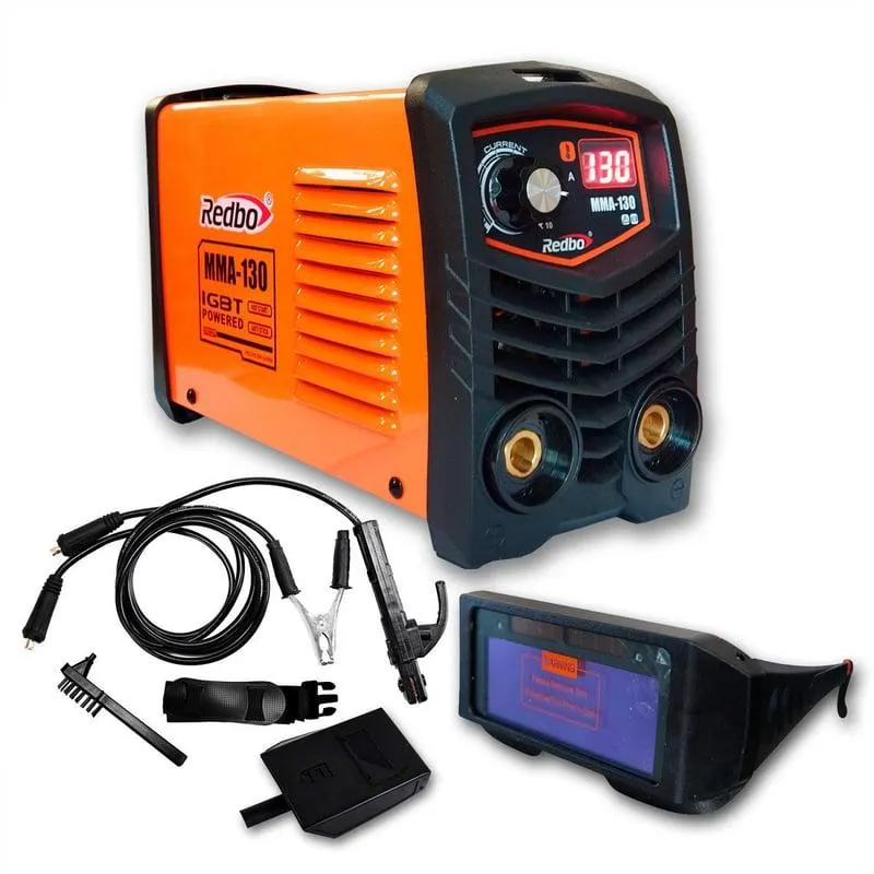 Máquina de Soldar 130A REDBO con Lentes Fotosensibles