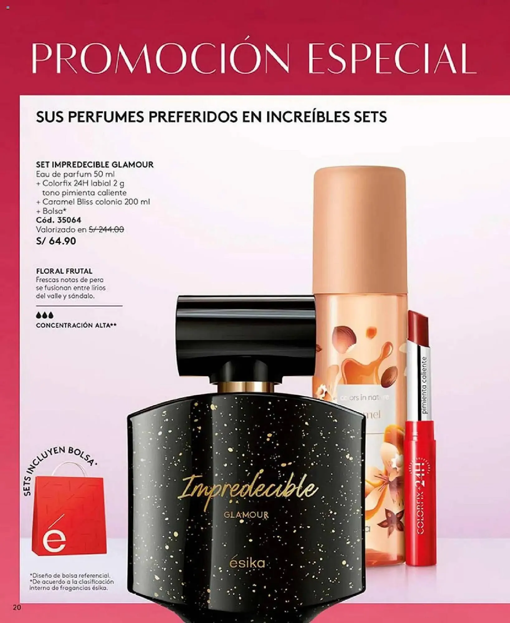 Catalogo de Catálogo Ésika 19 de marzo al 31 de mayo 2026 - Pag 20