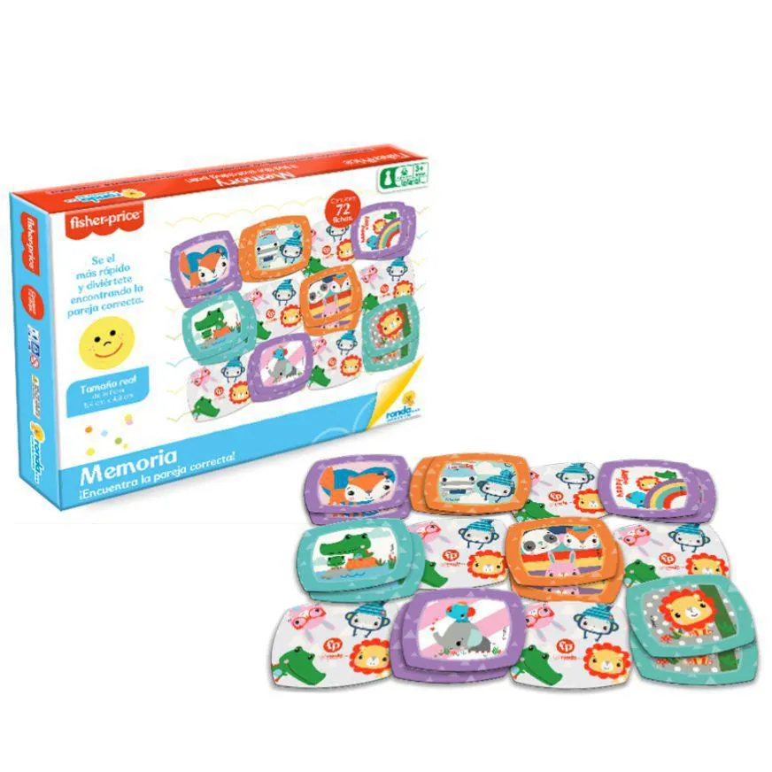 Fisher Price Ronda Memoria 36 Piezas