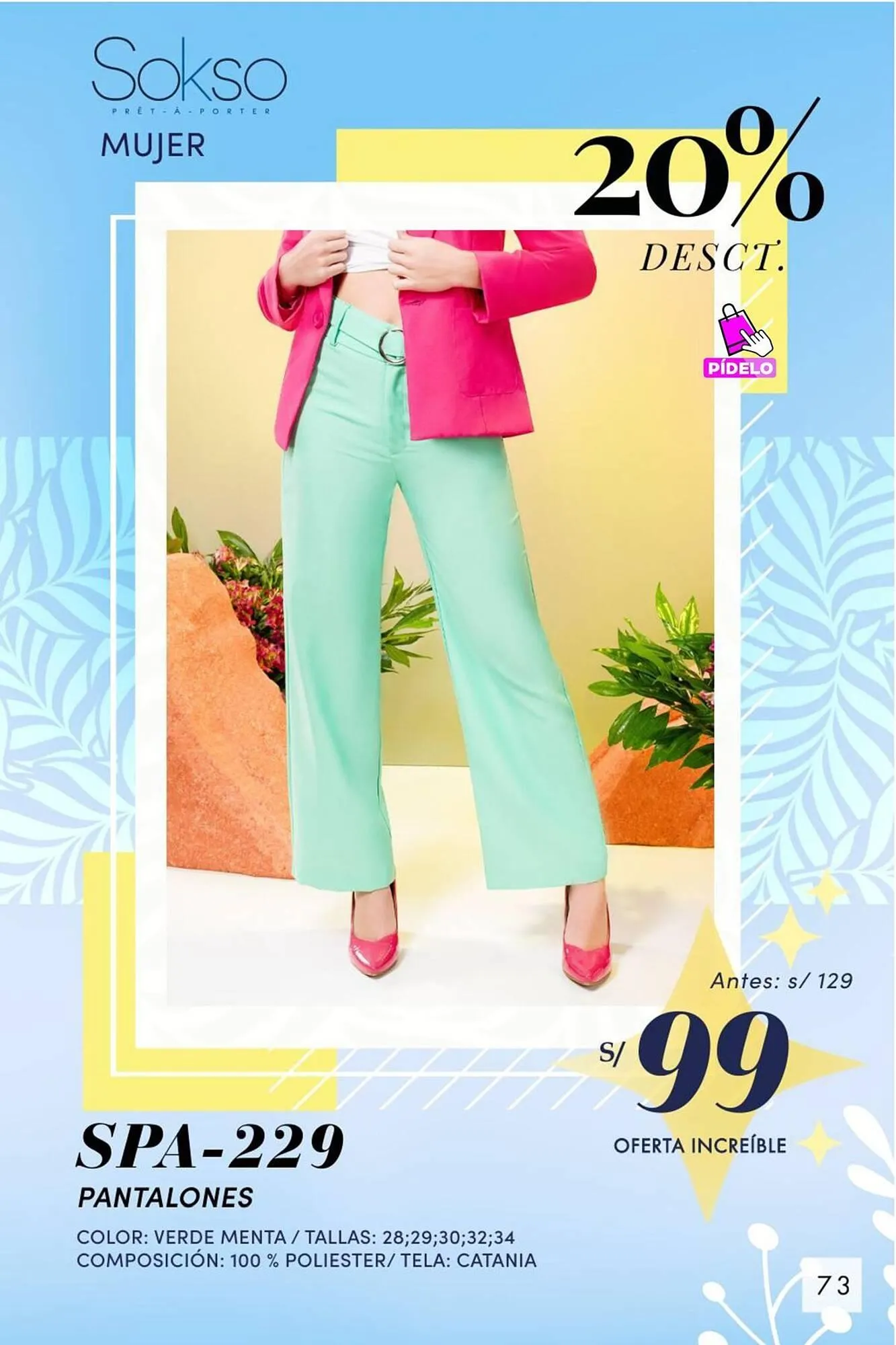 Catalogo de Catálogo Sokso 20 de marzo al 30 de marzo 2025 - Pag 73