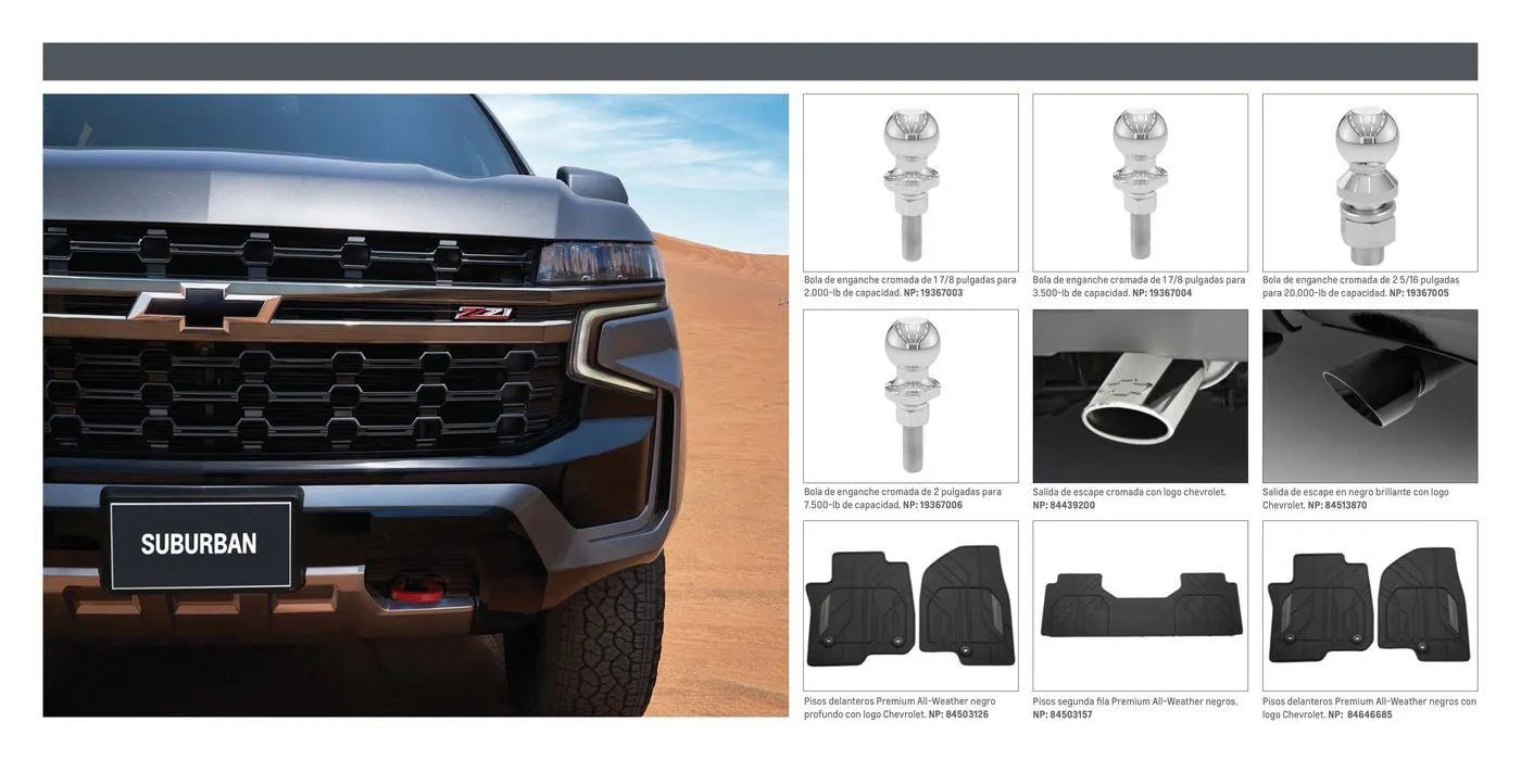 Catalogo de Tahoe-Suburan  24 de enero al 31 de diciembre 2024 - Pag 5