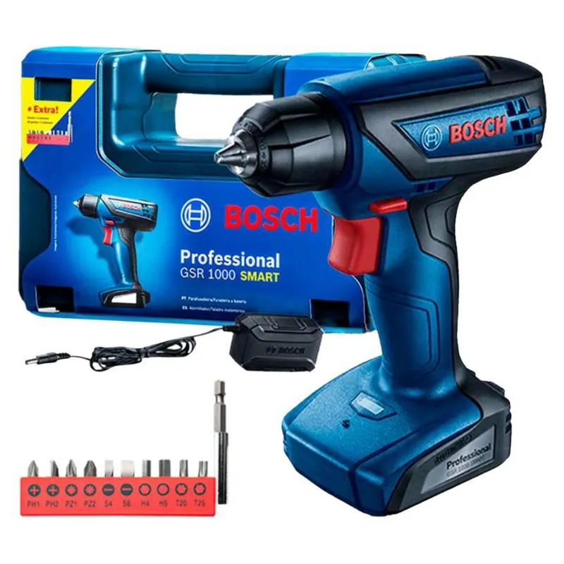 Taladro Atornillador Inalámbrico 1/4" 12V Bosch