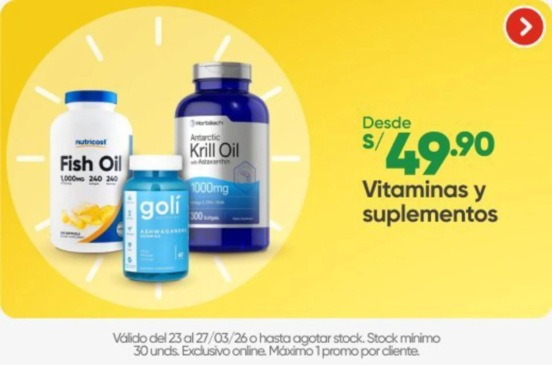 Catalogo de Catálogo InkaFarma 23 de marzo al 27 de marzo 2026 - Pag 1