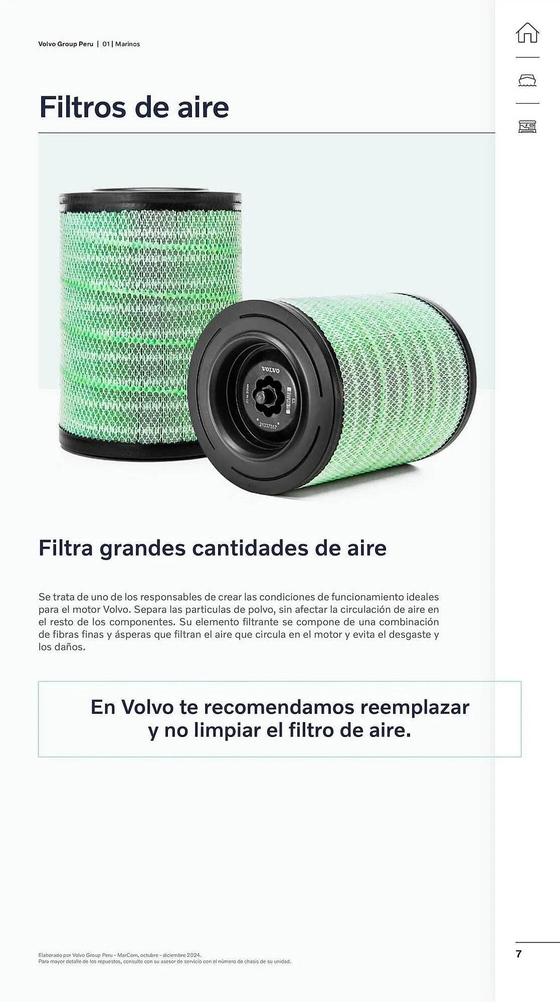 Catalogo de Catálogo Volvo 29 de octubre al 31 de diciembre 2024 - Pag 7