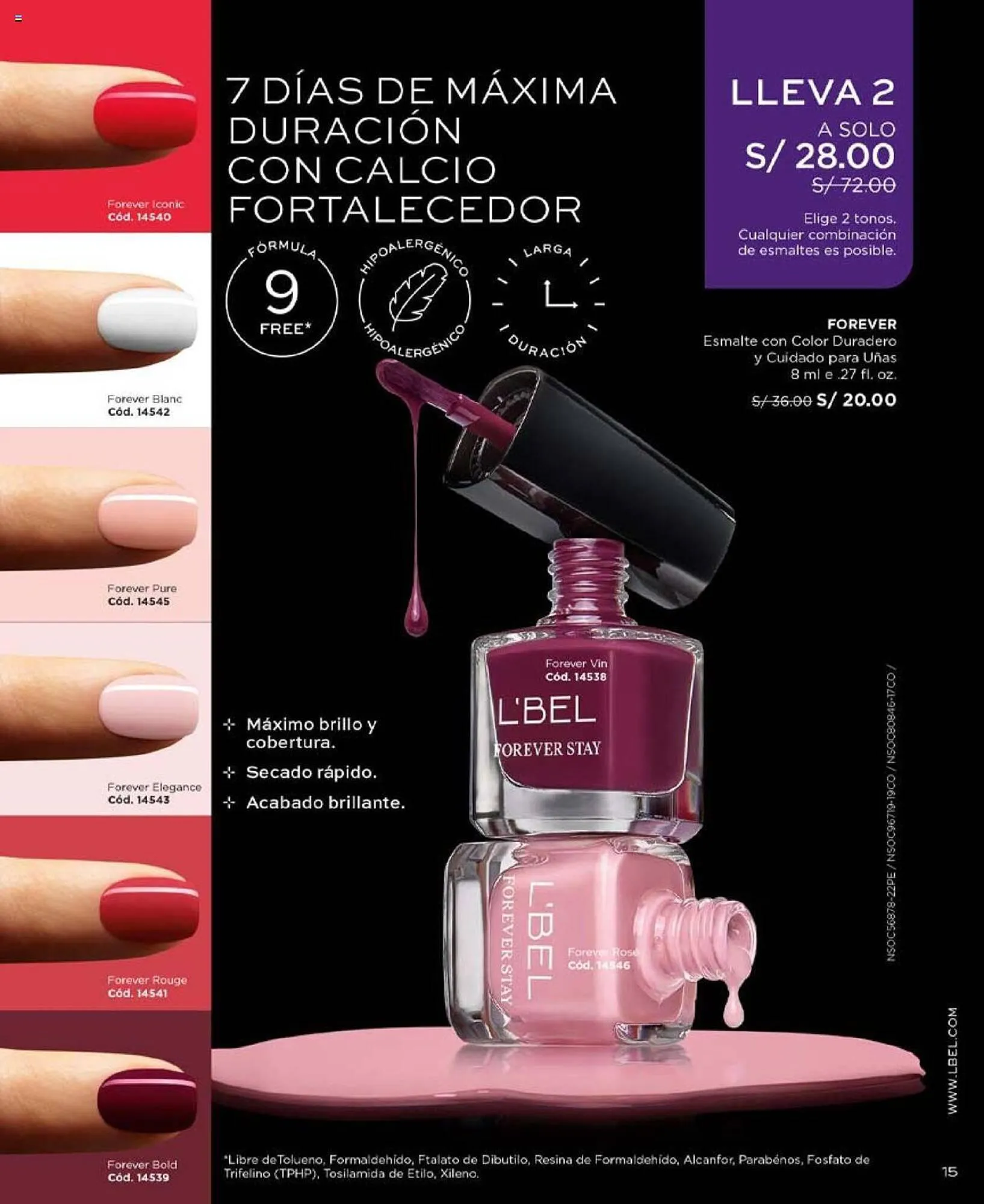 Catalogo de Catálogo L'Bel 28 de enero al 17 de febrero 2024 - Pag 15