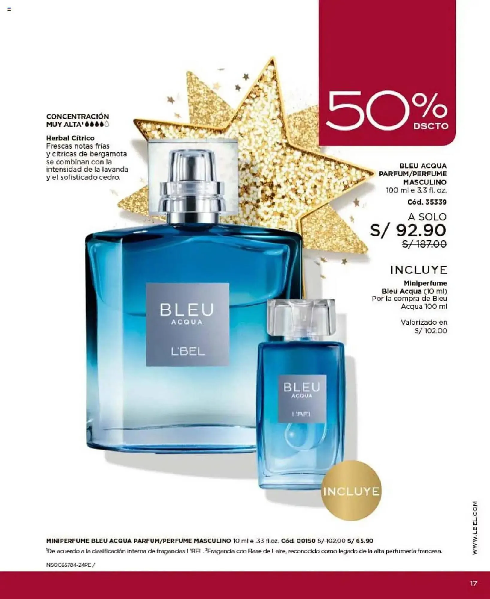 Catalogo de Catálogo L'Bel 16 de octubre al 31 de diciembre 2025 - Pag 17