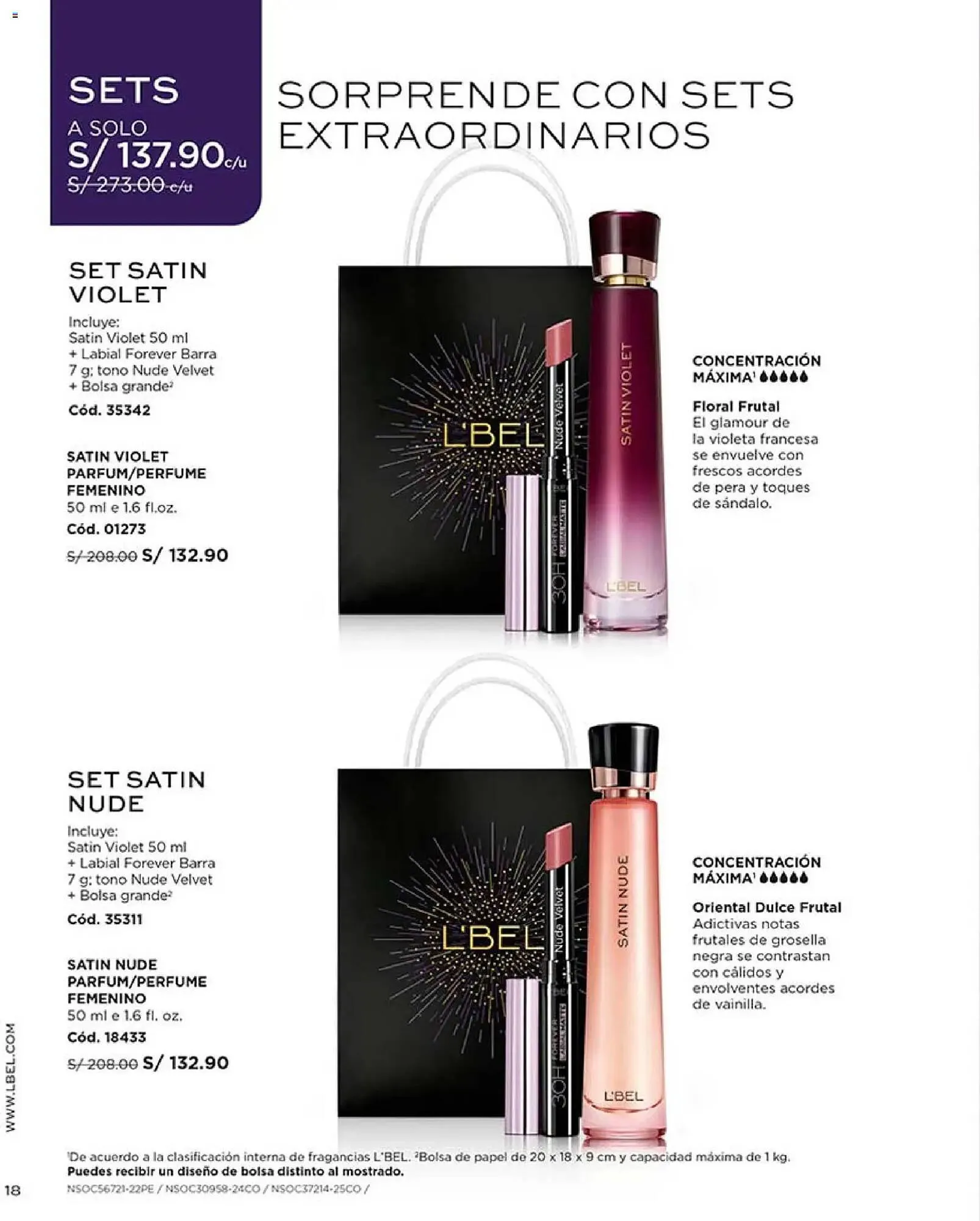 Catalogo de Catálogo L'Bel 19 de marzo al 31 de mayo 2026 - Pag 18