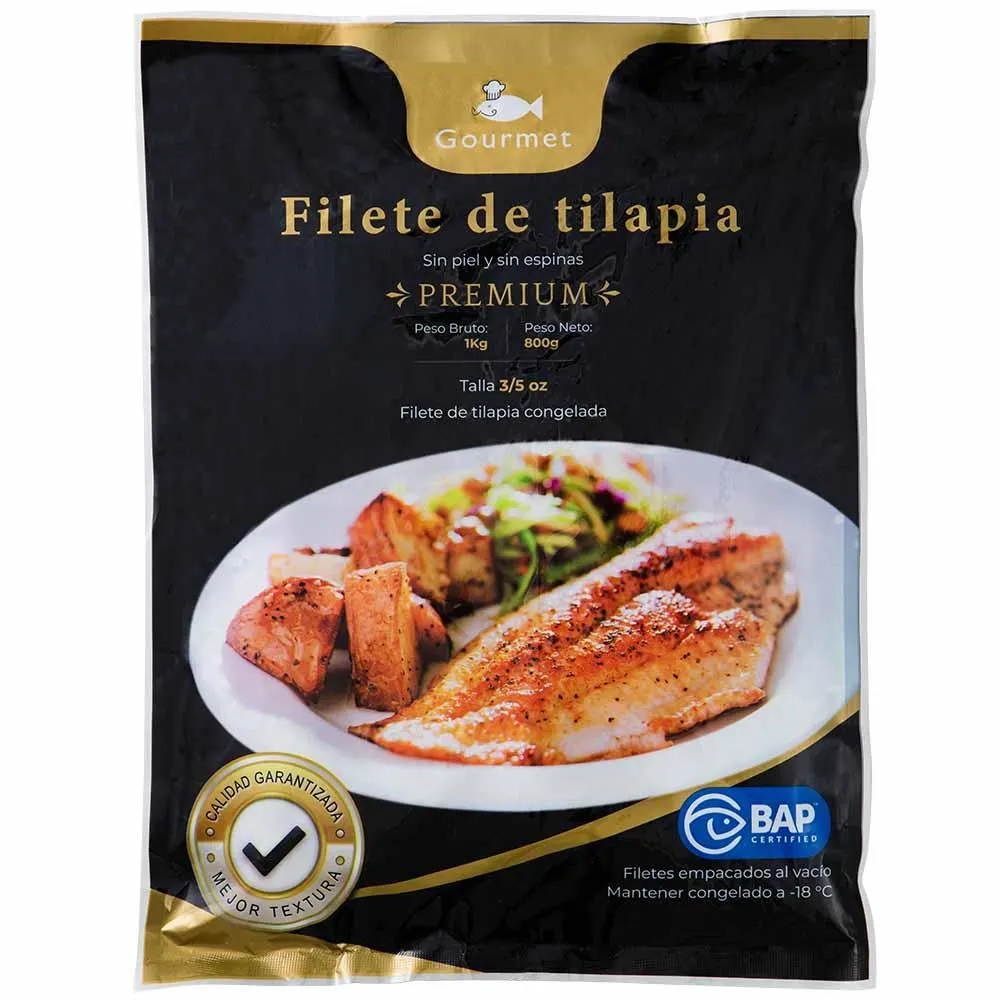 Filete de Tilapia FINE FOODS bl x 1 kg