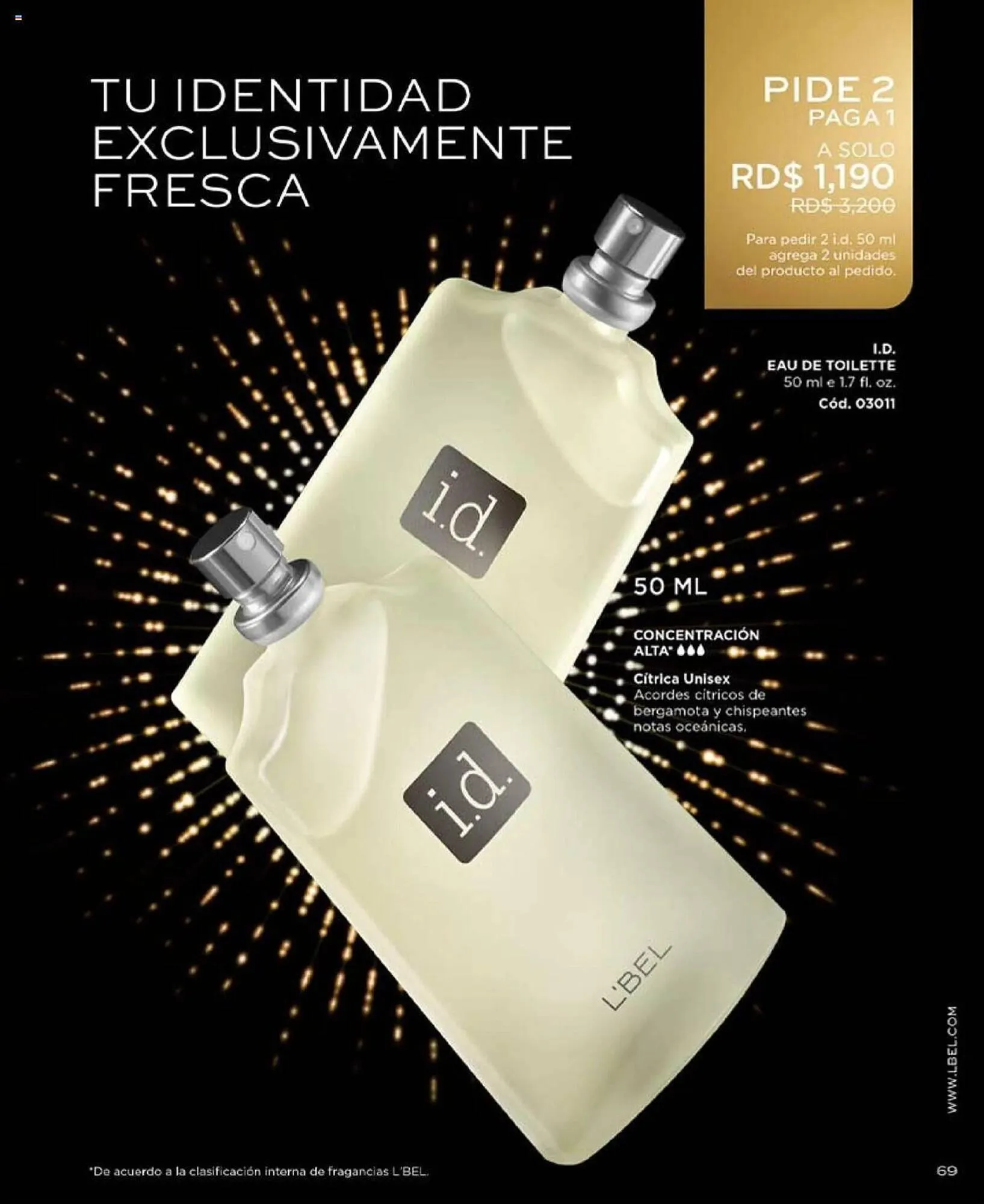 Catalogo de Catálogo L'Bel 1 de enero al 27 de enero 2024 - Pag 69