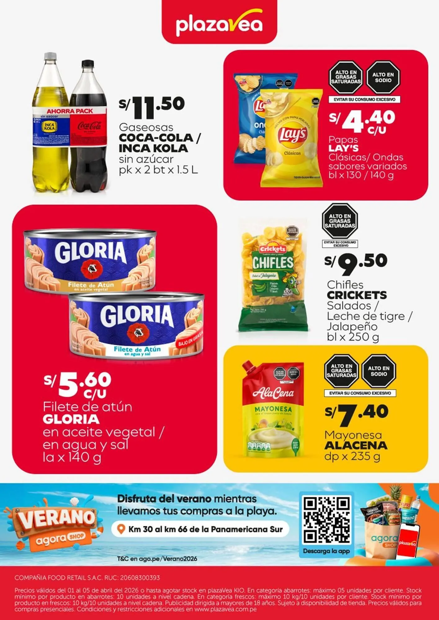 Catalogo de Catálogo Plaza Vea 1 de abril al 5 de abril 2026 - Pag 2