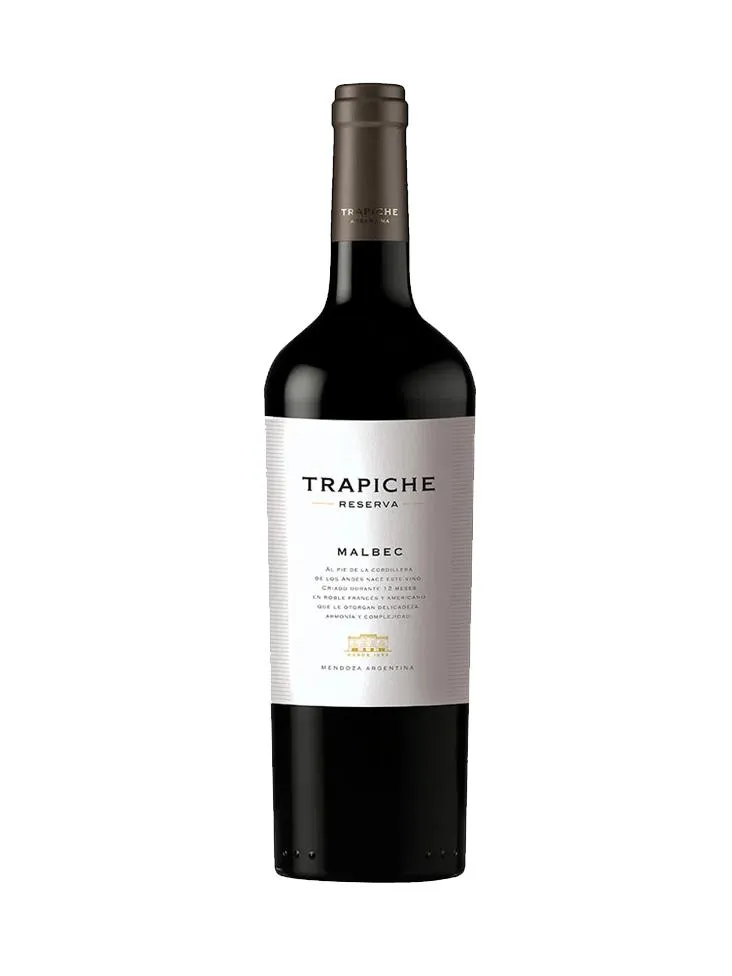 VINO TRAPICHE RESERVA MALBEC 750ML