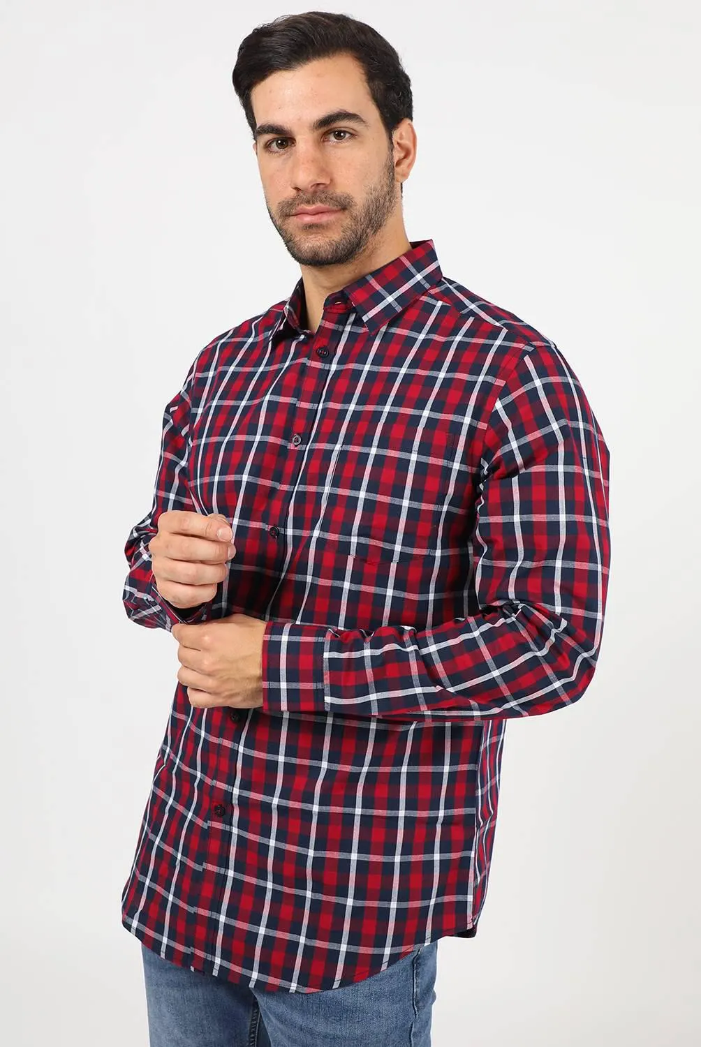 Camisa Manga Larga Hombre Newport