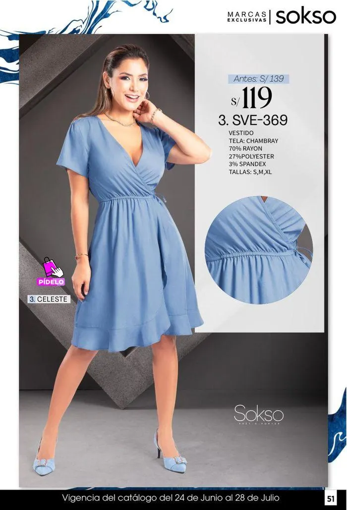 Catalogo de SOKSO TEXTIL & ACCESORIOS  24 de junio al 28 de julio 2024 - Pag 51