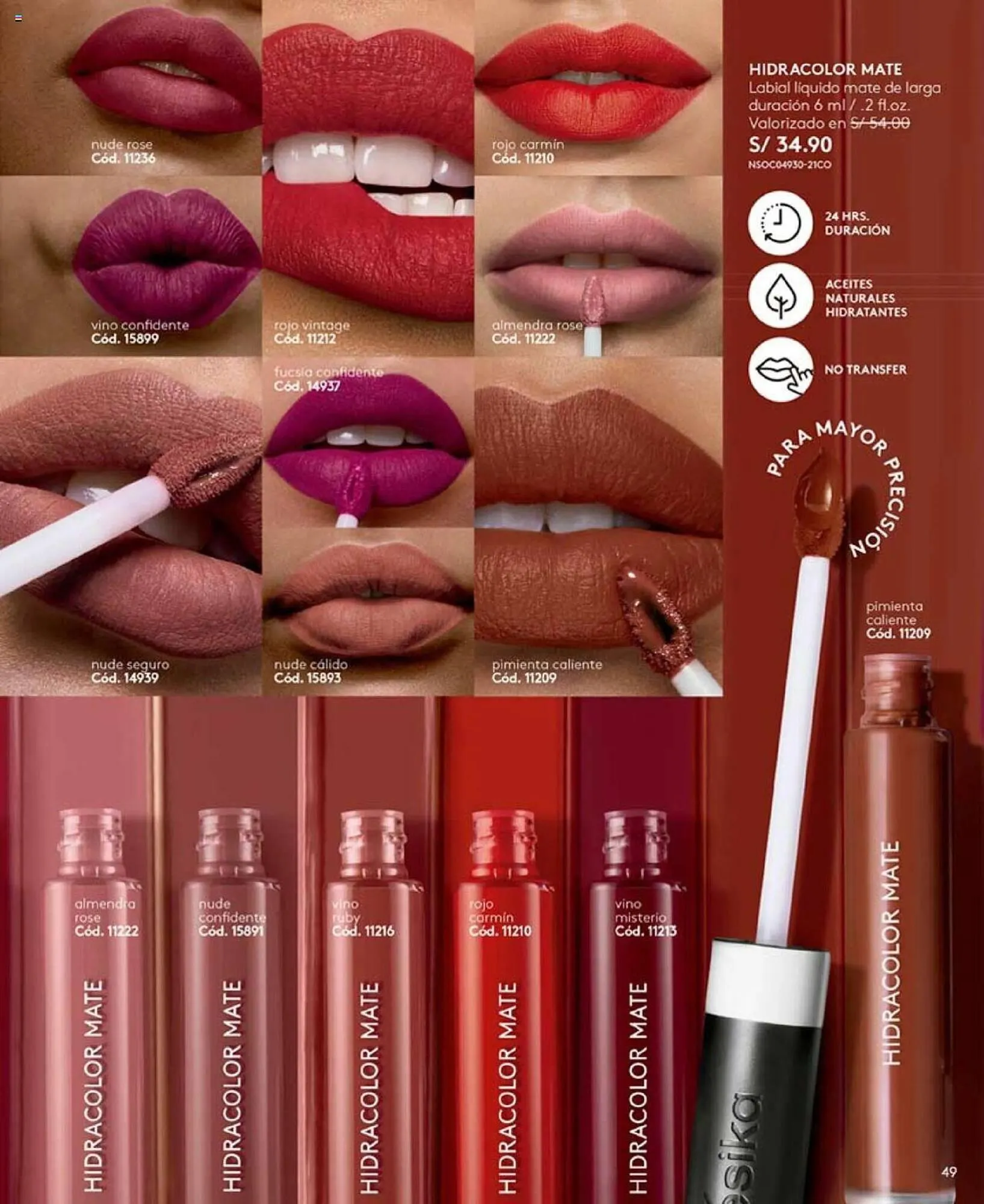 Catalogo de Catálogo Ésika 23 de octubre al 11 de noviembre 2023 - Pag 49