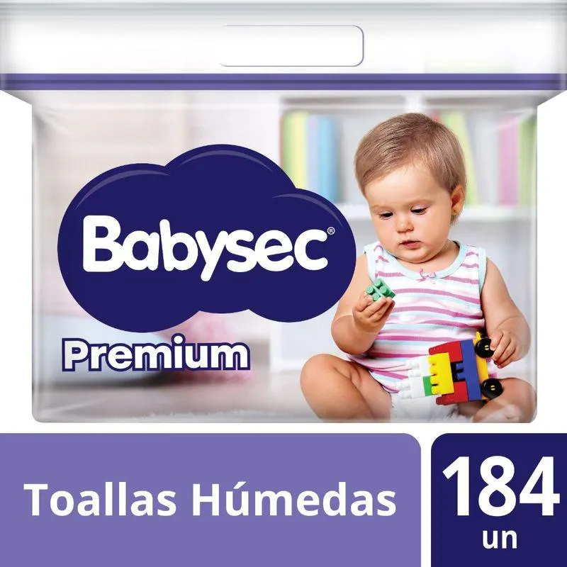 Toallitas Húmedas Babysec Premium 184un