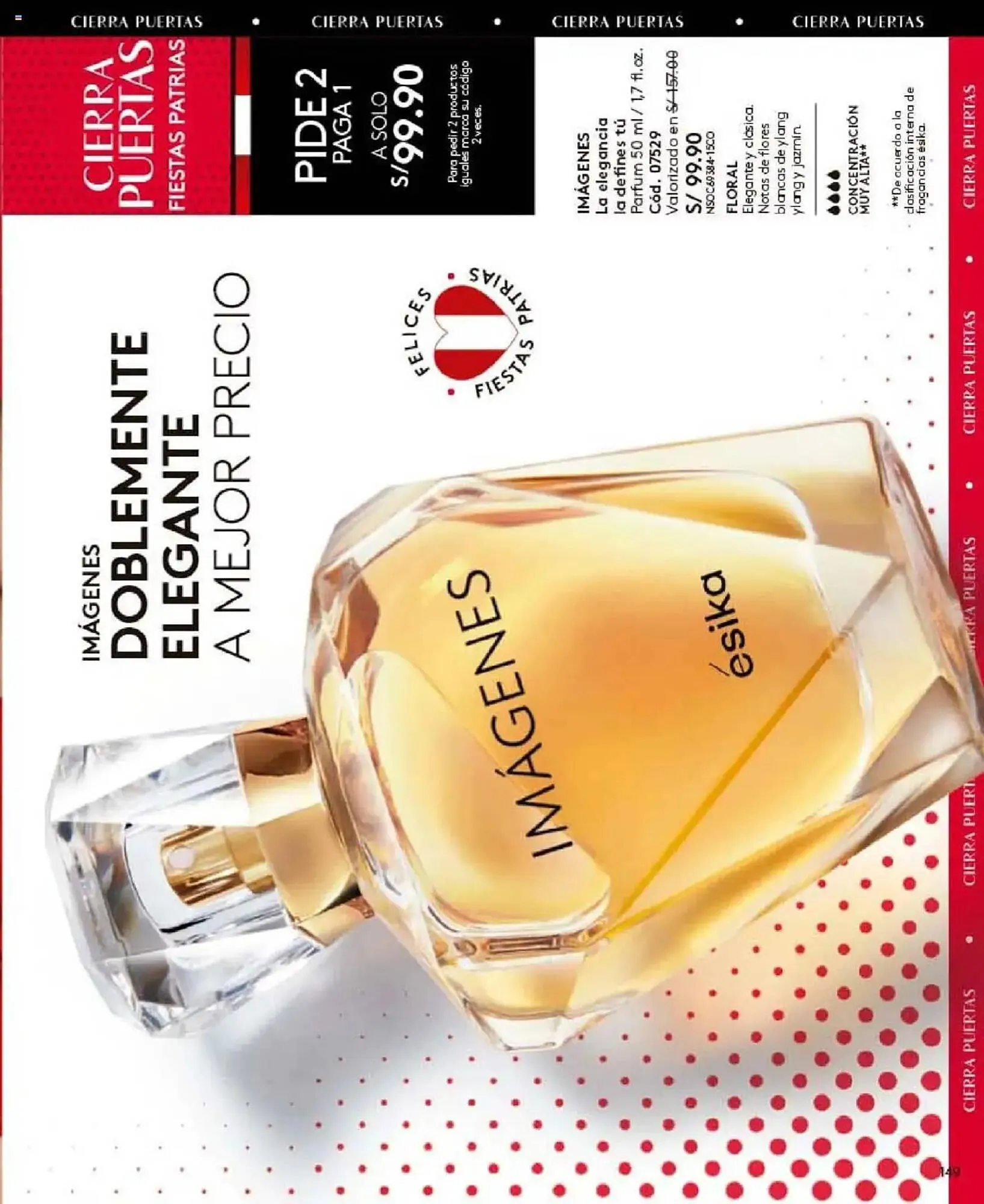 Catalogo de Catálogo Ésika 9 de junio al 1 de julio 2025 - Pag 149