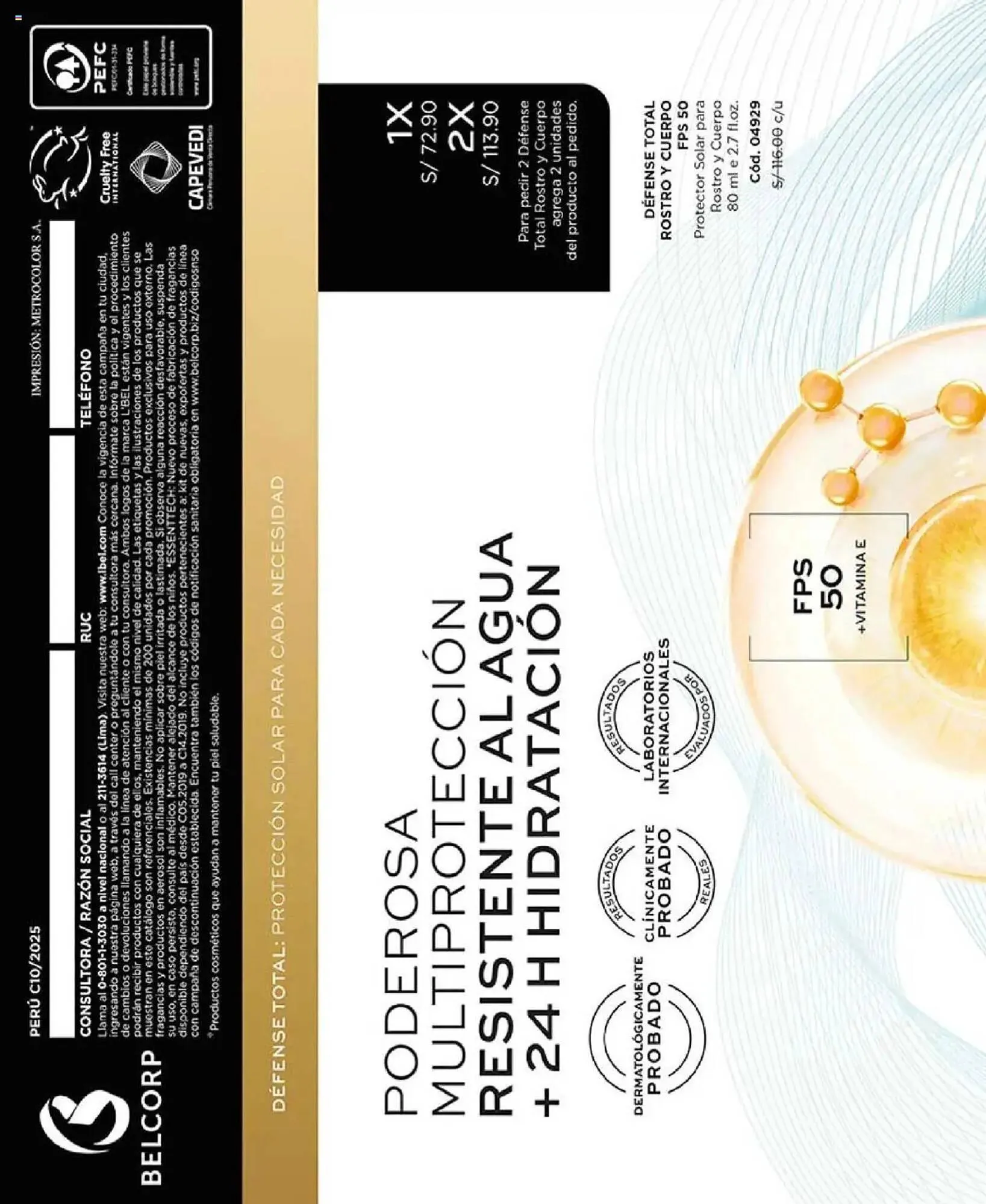 Catalogo de Catálogo L'Bel 27 de mayo al 1 de julio 2025 - Pag 100