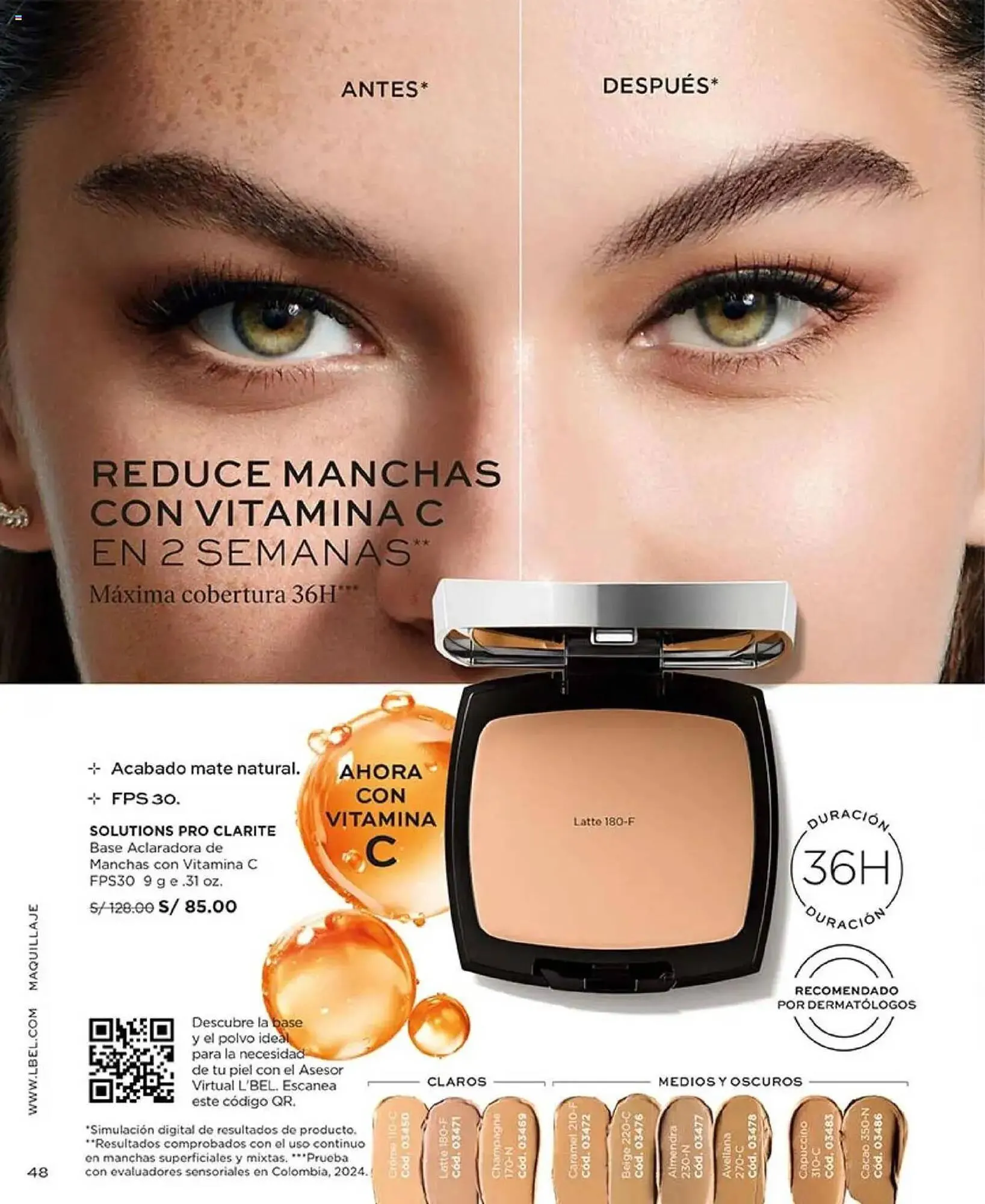 Catalogo de Catálogo L'Bel 18 de diciembre al 8 de enero 2025 - Pag 48