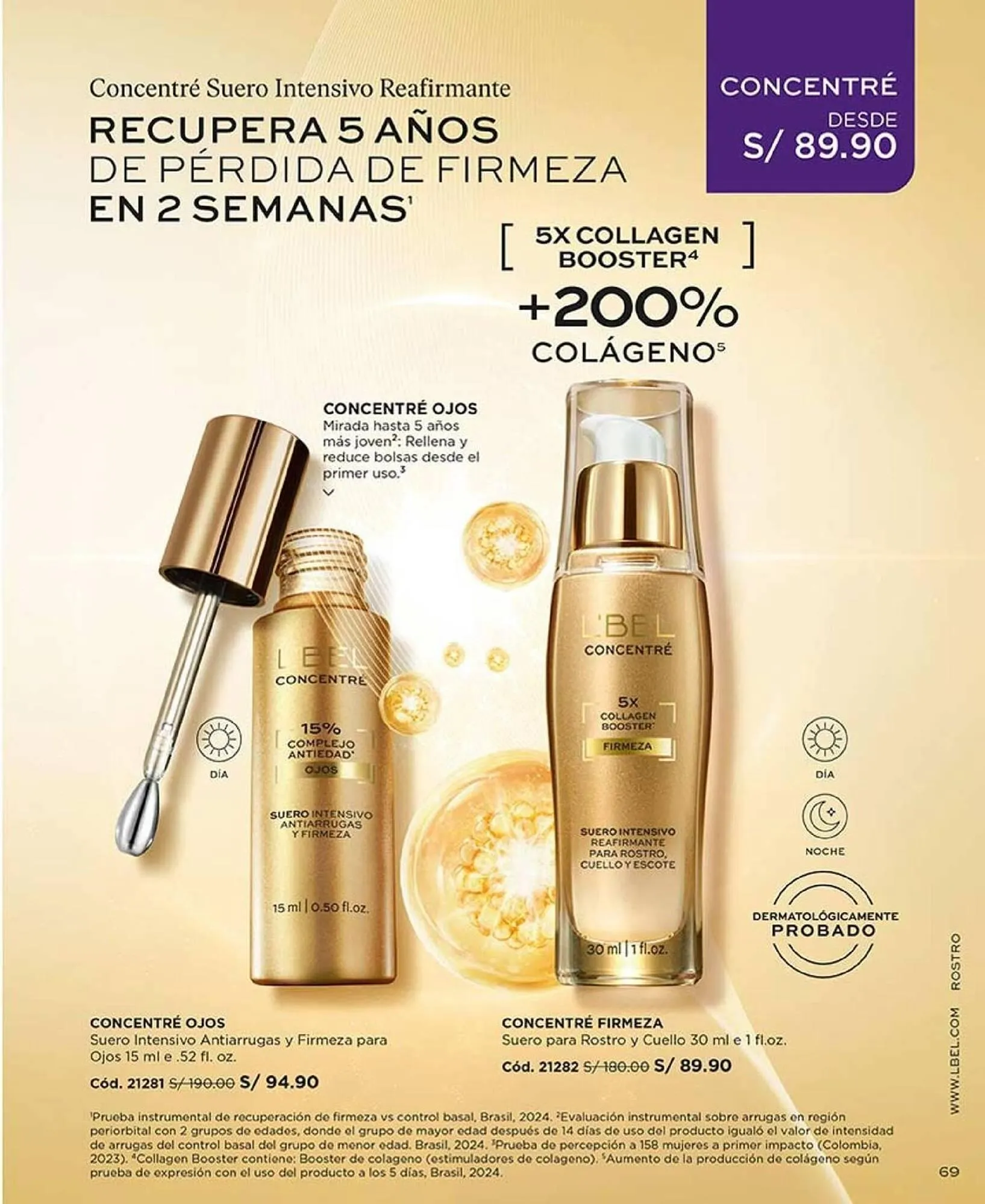 Catalogo de Catálogo L'Bel 17 de setiembre al 31 de octubre 2025 - Pag 69