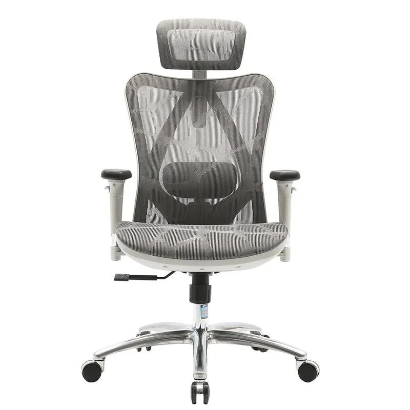 Silla Giratoria Ergonómica Gerencial Qatar Colors Dark Grey