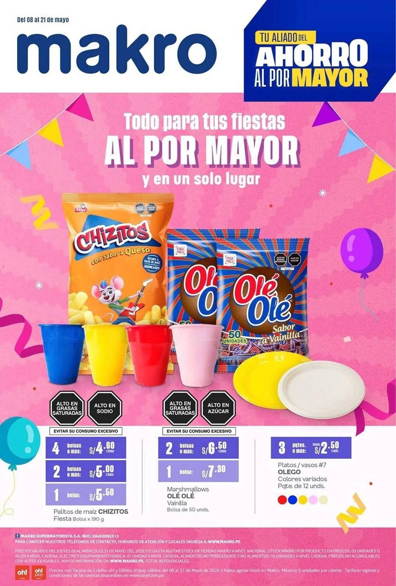 Catalogo de Catálogo Makro 8 de mayo al 21 de mayo 2025 - Pag 1
