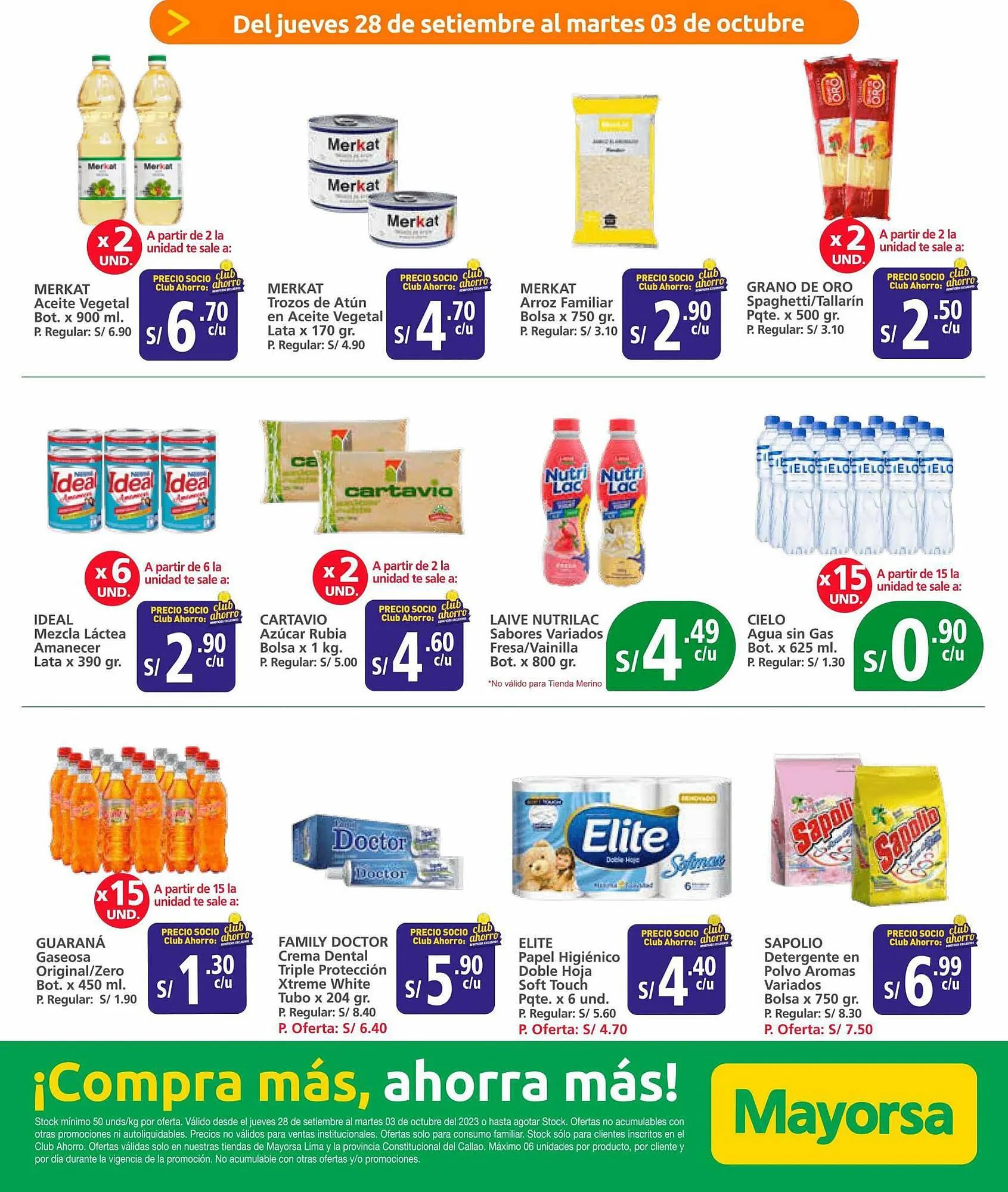 Catalogo de Catálogo Mayorsa 28 de setiembre al 3 de octubre 2023 - Pag 2